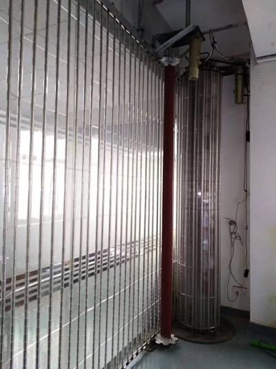 水晶折叠侧卷电动门