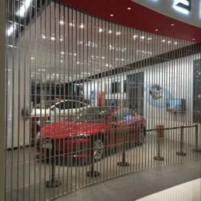 水晶折叠侧卷电动门