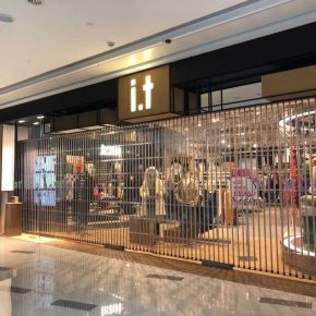 水晶折叠侧卷电动门