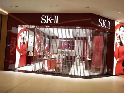 水晶折叠侧卷电动门