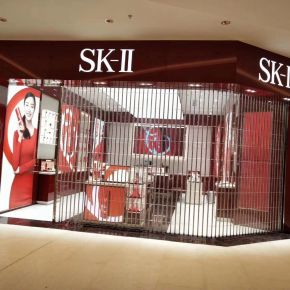 水晶折叠侧卷电动门